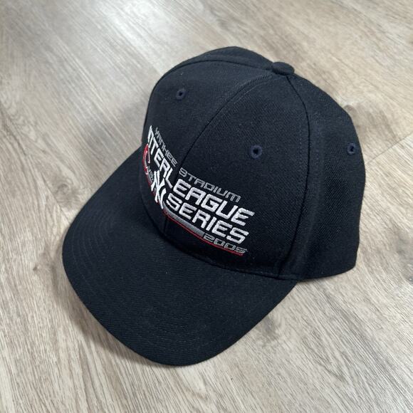 Vintage 2005 New York Yankees Chicago Cubs Hat NEW Snapback MLB Twins Blue Cap - Picture 7 of 8